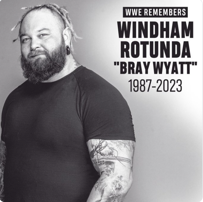 Bray Wyatt: WWE world champion wrestler dies aged 36